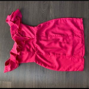 Brand new w/tag. Revolve hot pink dress. Size XS